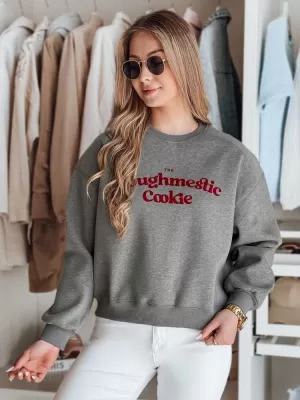 Panoul pentru doamne DSTREET COOKIES BY1443 GRI ÎNCHIS