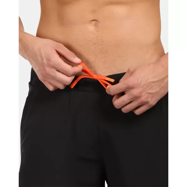  Pantaloni scurți de alergare pentru bărbați KILPI BRAGA-M YM0413KI NEGRU 