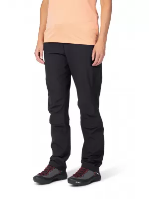 Pantalonii pentru doamne HANNAH ATTA Z-OFF ANTRACIT