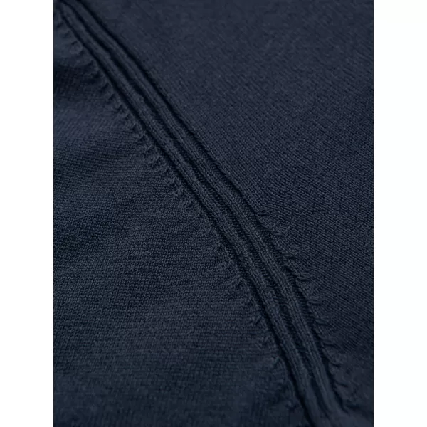  Pulover pentru bărbați OMBRE OM-SWZS-0124 ALBASTRU MARIN 