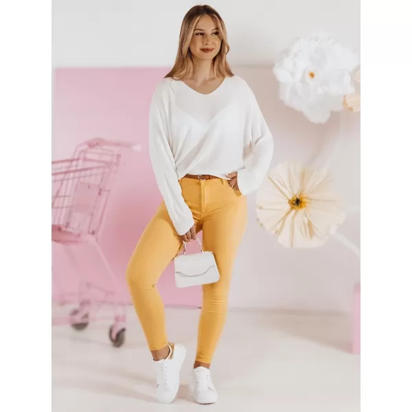  Pantalonii pentru doamne DSTREET CLARET UY2454 CHIHLIMBAR 