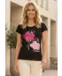 T -thirt ALTISPORT ALW189122 NEGRU -PINK