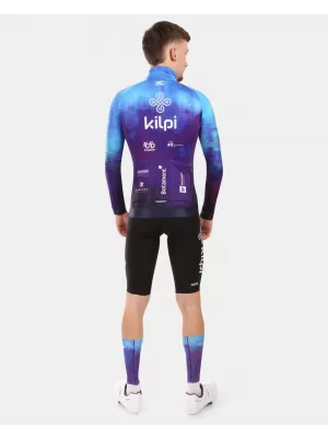 Jersey pentru bărbați cu mâneci lungi KILPI VULCANO-M YM0366KI ALBASTRU