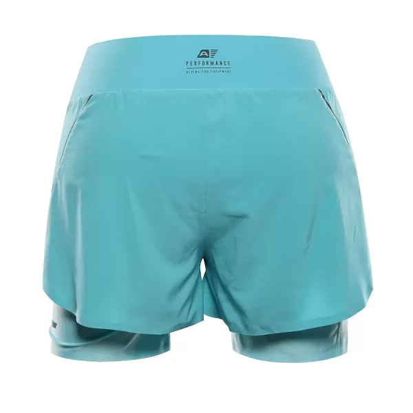  Pantaloni scurți pentru doamne ALPINE PRO GAJERA ALBASTRU 