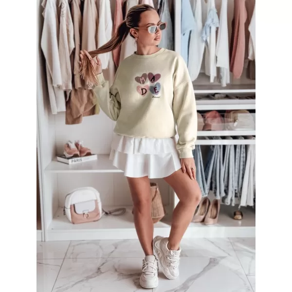  Panoul pentru doamne DSTREET MADELIN BY1460 VERDE DESCHIS 