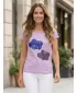 Tricou de dama ALTISPORT ALW189122 ORHIDEE