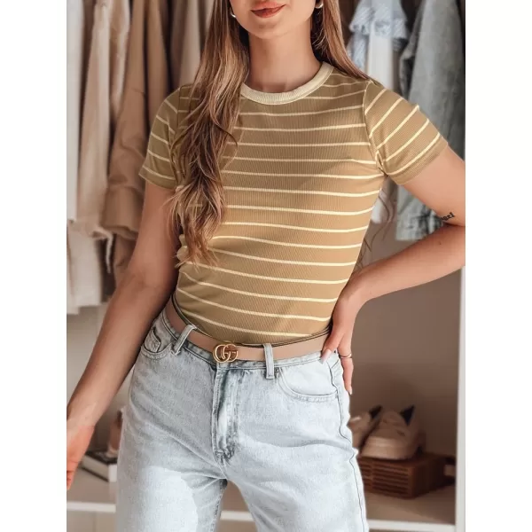  Doamne DSTREET LINESS RY2819 CARAMEL 