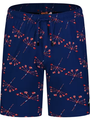 Pantaloni scurți de baie NORDBLANC NBSPM8020 ALBASTRU