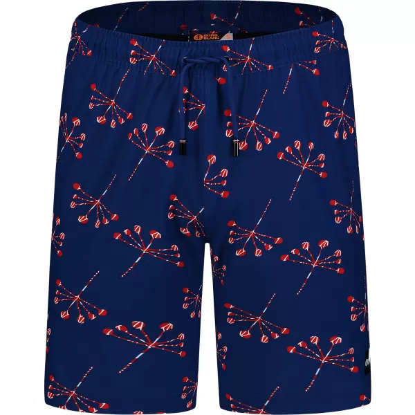  Pantaloni scurți de baie NORDBLANC NBSPM8020 ALBASTRU 