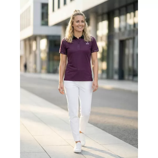  Tricou funcțional pentru femei cu guler premium ALTISPORT VOJ/ALW000TR05 VIOLET 