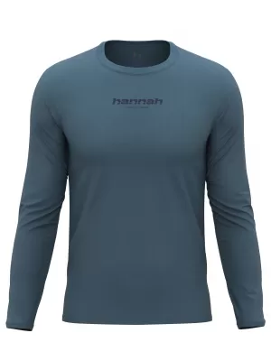 Tricou pentru bărbați cu mânecă lungă HANNAH BINE L/S ANTRACIT