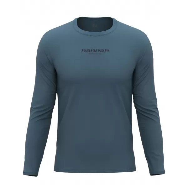  Tricou pentru bărbați cu mânecă lungă HANNAH BINE L/S ANTRACIT 