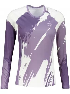 Tricou funcțional pentru femei cu mâneci lungi premium ALTISPORT VOJ/ALW081TR03 VIOLET
