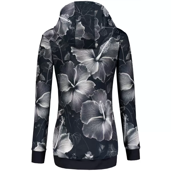  Panoul funcțional pentru femei pe Zip Premium ALTISPORT VOJ/ALW102MI02 ALB -NEGRU 