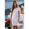 Rochie KIXMI UDELA ALB