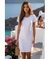 Rochie KIXMI UDELA ALB
