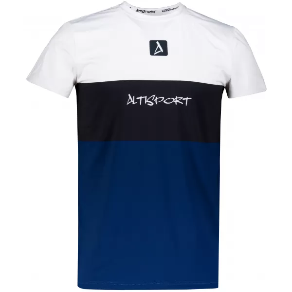  Funcțional t -thirt premium Plus ALTISPORT VOJ/ALM051TR02 ALB -BLUE 