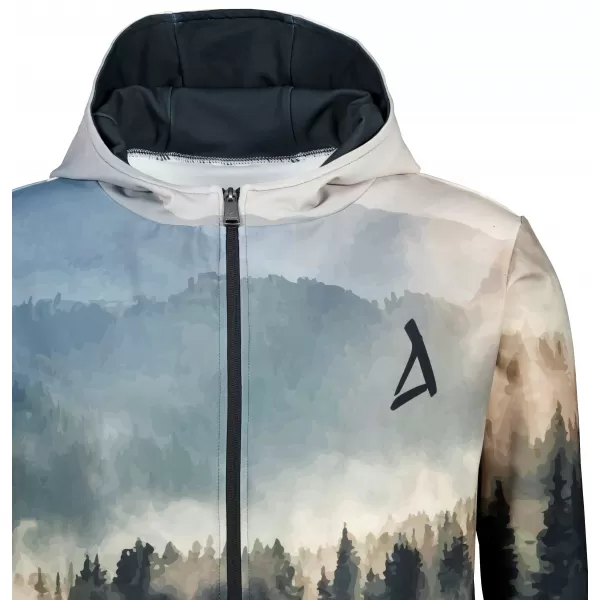  Panouri funcționale pentru bărbați pe Zip Premium ALTISPORT VOJ/ALM030MI02 PĂDURE/VERDE 