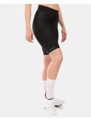 Pantaloni scurți pentru biciclete pentru doamne KILPI PRESSURE-W YL0415KI NEGRU