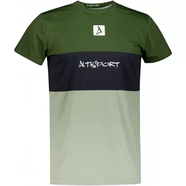  Funcțional t -thirt premium Plus ALTISPORT VOJ/ALM051TR02 KAKI 