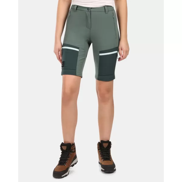  Pantaloni detașabili KILPI HOSIO-W YL0403KI VERDE ÎNCHIS 