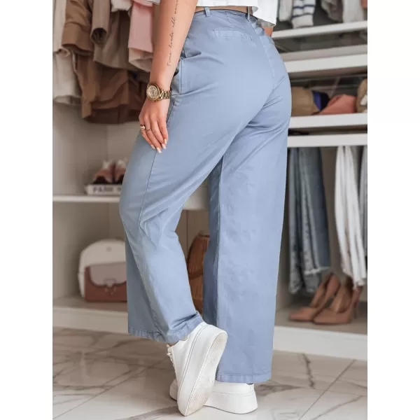 Pantalonii pentru doamne DSTREET MOBISKA UY2617 ALBASTRU 