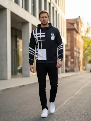 Panouri funcționale pentru bărbați pe Zip Premium ALTISPORT VOJ/ALM098MI02 SHIBA