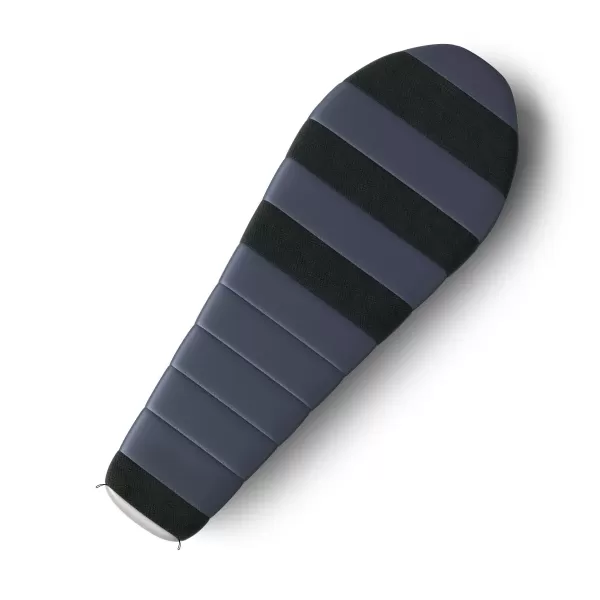  Pungă de dormit cu pene HUSKY DOPY -25°C ALBASTRU/GRI 