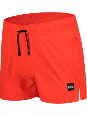 Pantaloni scurți de baie NORDBLANC BAY NBSPM8018 CERNEALĂ PORTOCALIE