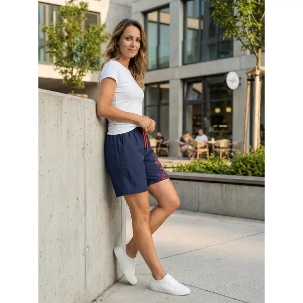  Pantaloni scurți pentru doamne ALTISPORT ELISSA ALBASTRU ÎNCHIS 