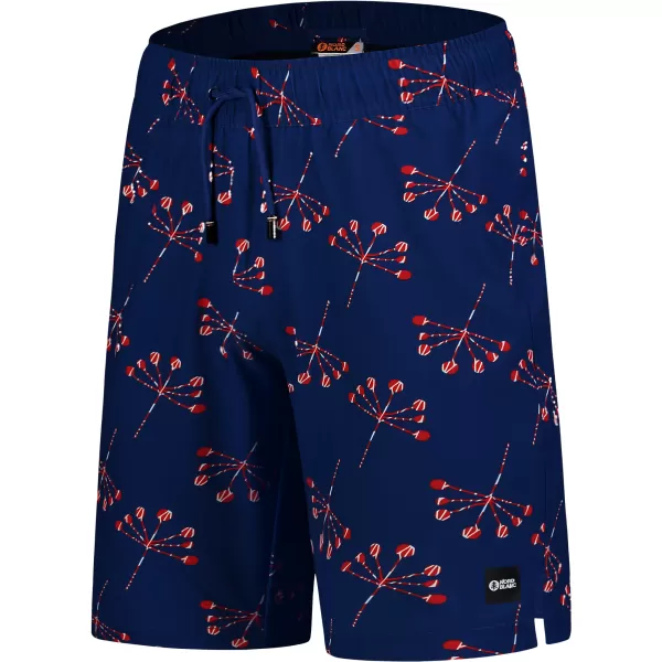  Pantaloni scurți de baie NORDBLANC NBSPM8020 ALBASTRU 