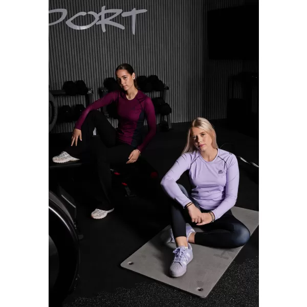  Tricou funcțional pentru femei cu mâneci lungi premium ALTISPORT VOJ/ALW078TR03 LILIAC 
