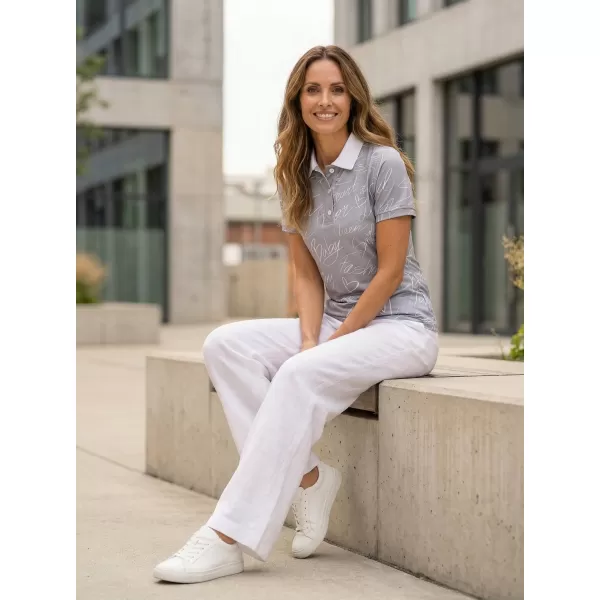  Tricou funcțional pentru femei cu guler premium ALTISPORT VOJ/ALW084TR05 BEJ 