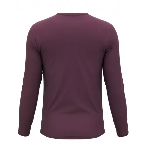  Tricou pentru bărbați cu mânecă lungă HANNAH BINE L/S MAHON ROȘU 