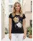 T -thirt ALTISPORT ALW189122 NEGRU -GOLD