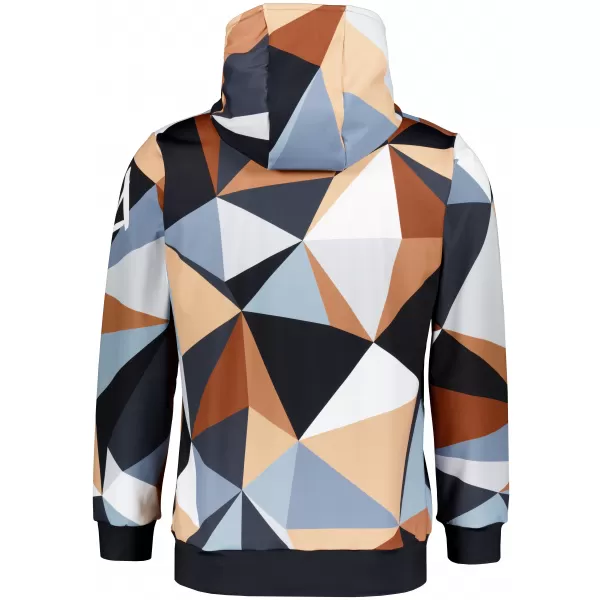  Premium cu hanorac funcțional pentru bărbați ALTISPORT VOJ/ALM007MI01 NEGRU -BROWN 