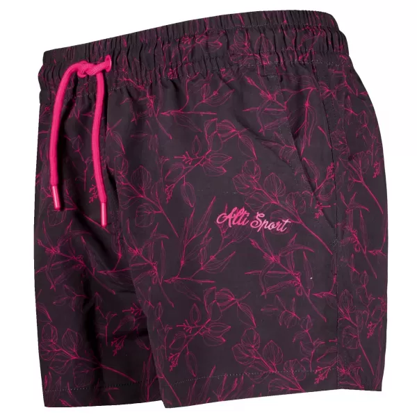  Pantaloni scurți pentru doamne ALTISPORT ELISAN NEGRU 