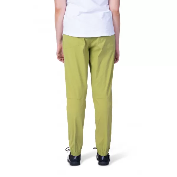  Pantalonii pentru doamne HANNAH WELORY MĂSLIN VERDE 