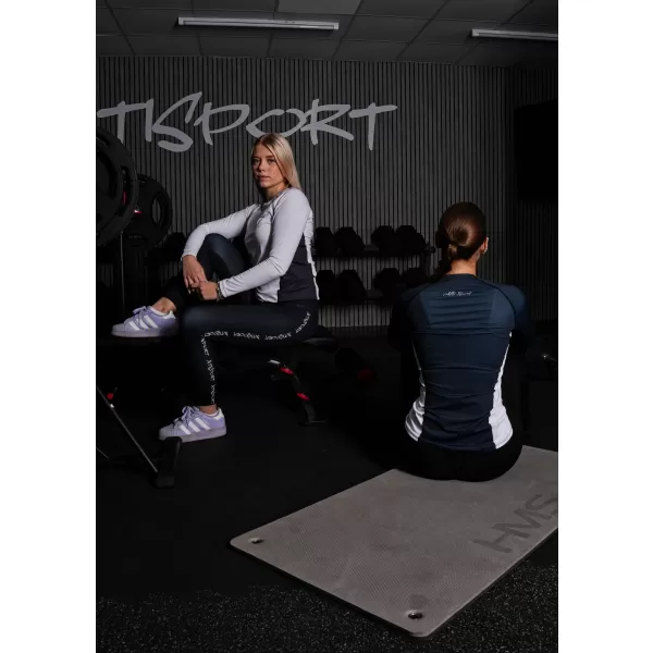 Tricou funcțional pentru femei cu mâneci lungi premium ALTISPORT VOJ/ALW078TR03 ALB 