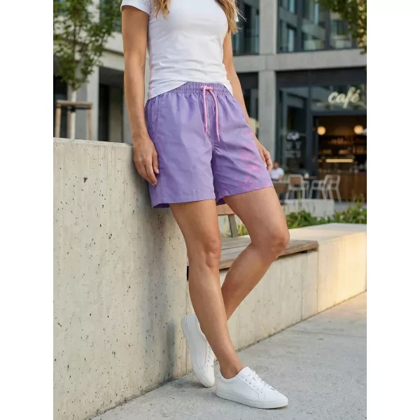  Pantaloni scurți pentru doamne ALTISPORT ELISSA VIOLET 