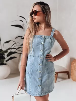 Rochie DSTREET SEWIKA EY2586 ALBASTRU
