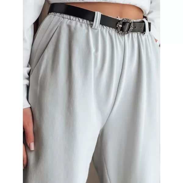  Pantalonii pentru doamne DSTREET TAILANDI UY2553 GRI DESCHIS 