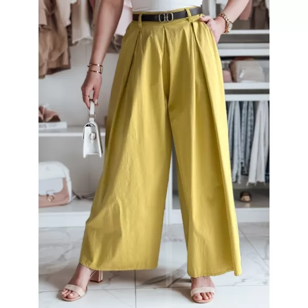  Pantalonii pentru doamne DSTREET FLOWES UY2589 CHIHLIMBAR 