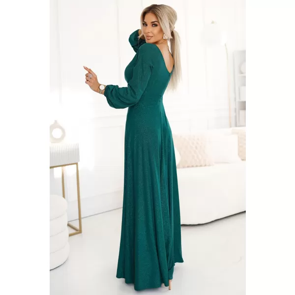  Rochie NUMOCO NELA 572-4 VERDE 