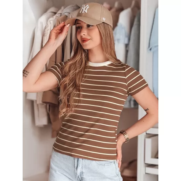  Doamne DSTREET LINESS RY2810 CARAMEL 