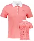 Tricou funcțional pentru femei cu guler premium ALTISPORT VOJ/ALW075TR05 PIERSICĂ