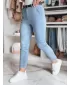 Pantalonii pentru doamne DSTREET TAIRONIK UY2540 ALBASTRU