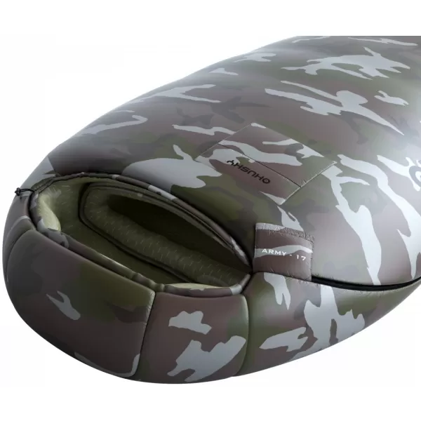  Sac de dormit HUSKY ARMY -17°C VERDE 