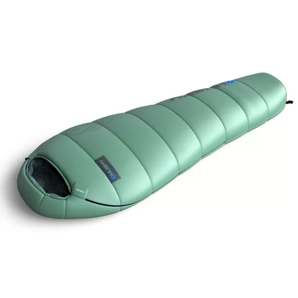  Sacul de dormit pentru bebeluși HUSKY JUNIOR -10°C MENTĂ 