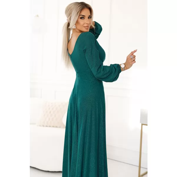  Rochie NUMOCO NELA 572-4 VERDE 